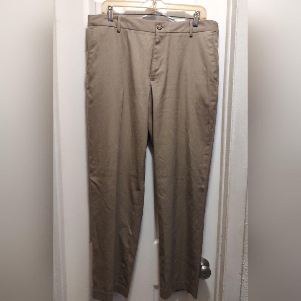 Van Heusen straight leg tan pant